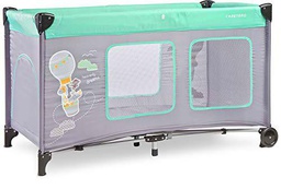 TERO-3842 Plus Minze - Cuna de viaje, color verde