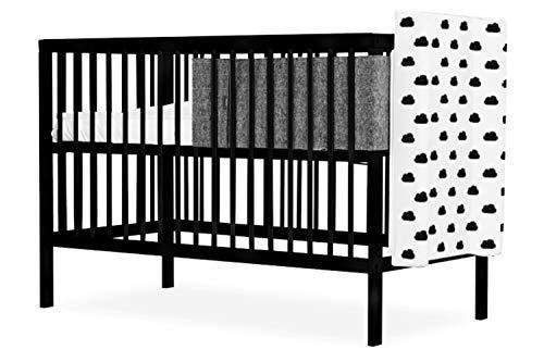 Mokee - Cuna Mini Negro Intenso, Color Negro Intenso