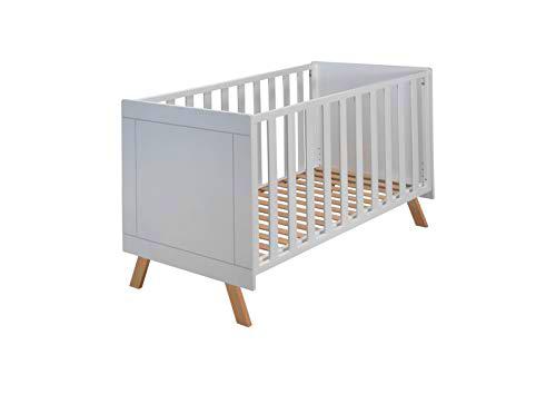 MANDARINA Cuna Colecho Mia Nature, Color Blanco