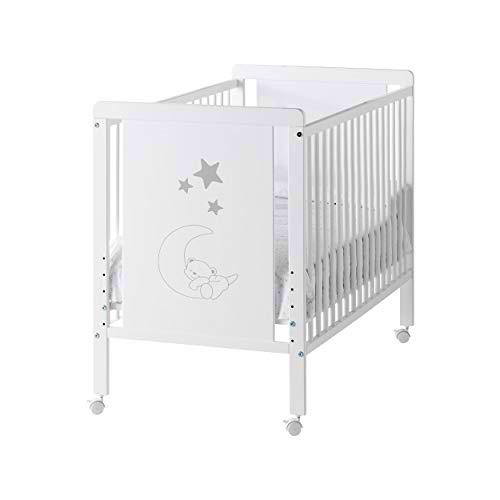 MANDARINA Cuna Colecho Indi, Color Blanco