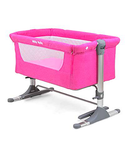 Milly Mally 5901761124880 Bed Side by Side, color rosa