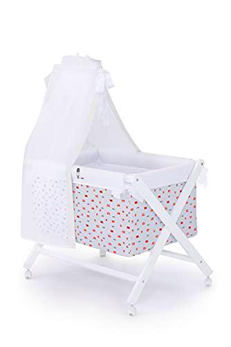 Tanuki Minicuna + Textil Y Velo London Garçon, Color Gris