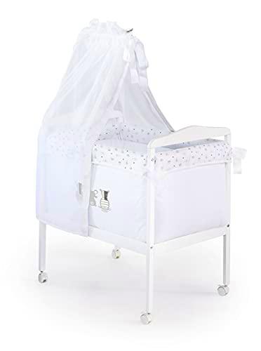 Tanuki Minicuna Cuadrada + Tex Y Vel Valisette, Color Gris