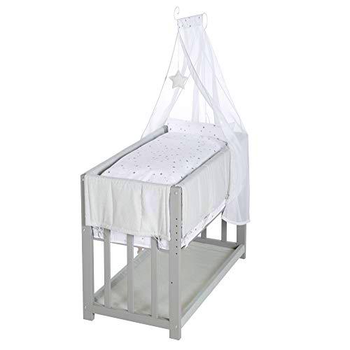 roba-kids - 3 en 1, cama adicional"Sternzauber grau"