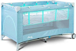 TERO-3937 Basic Plus - Cuna de viaje, color azul