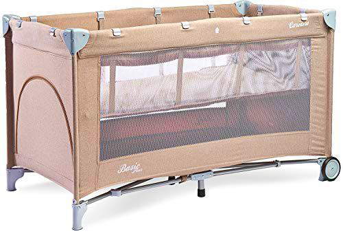 TERO-3932 Basic Plus - Cuna de viaje, color beige