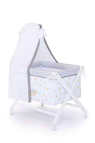 Naf Naf Minicuna + Textil Y Velo Marlon Night, color Gris