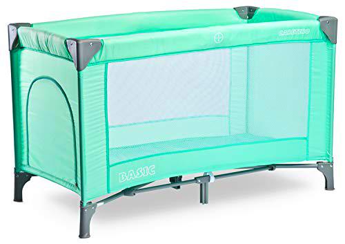 TERO-3943 Basic - Cuna de viaje, color verde