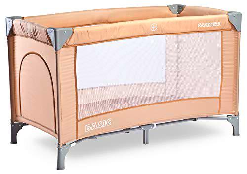 TERO-3944 Basic - Cuna de viaje, color beige