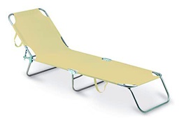 Cuna Plegable Maiorca de Acero y PVC 600D Color Beige