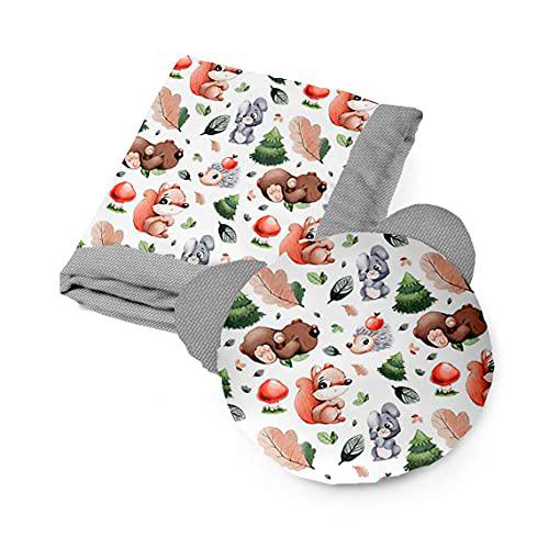 Kospu juego de cama de almohada y manta para niños pequeños