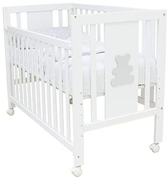 Blasi Bed A30m - Cuna, Color Colecho, Blanco, 120x60