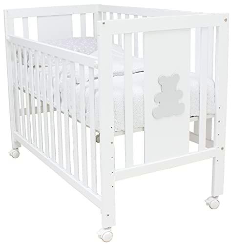 Blasi Bed A30m - Cuna, Color Colecho, Blanco, 120x60