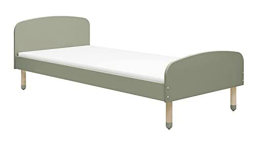 Cunas marca Flexa. Modelo Cama individual verde natural 90 x 190 cm