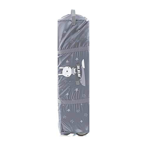 Jané Duo Level Toys Cuna de Viaje, 0 - 36 Meses, Gris (Star)