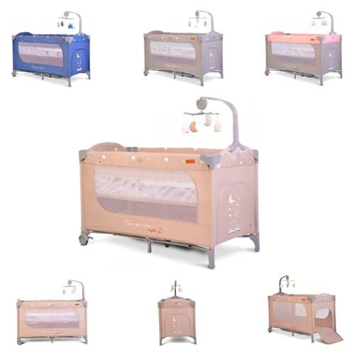 Canguro cuna de viaje Érase una vez, 2 niveles, entrada lateral