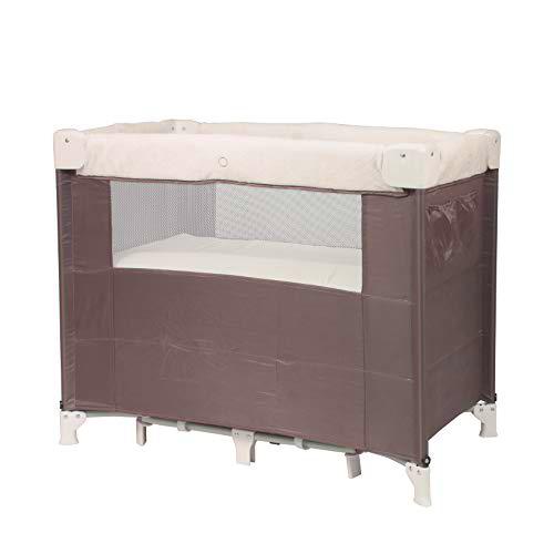 Cunas de viaje marca Bambisol. Modelo NOUVEAU, bercau pliant avec espace de rangement compartimenté