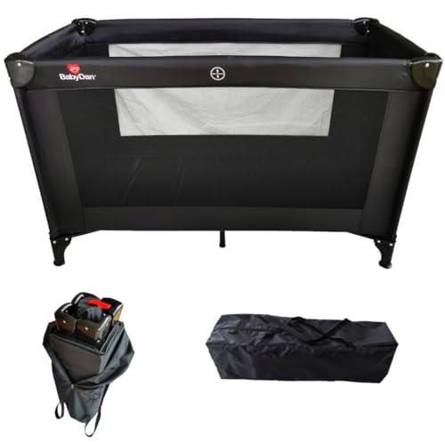 BabyDan Cuna de viaje extra grande de 60 cm x 120 cm