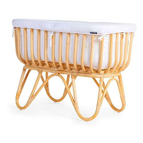 Béaba CHILDHOME, Cuna de ratán para bebé, Rectangular