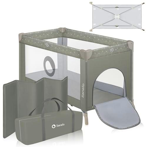 lionelo Stefi Cuna de Viaje para Bebé Apertura Lateral